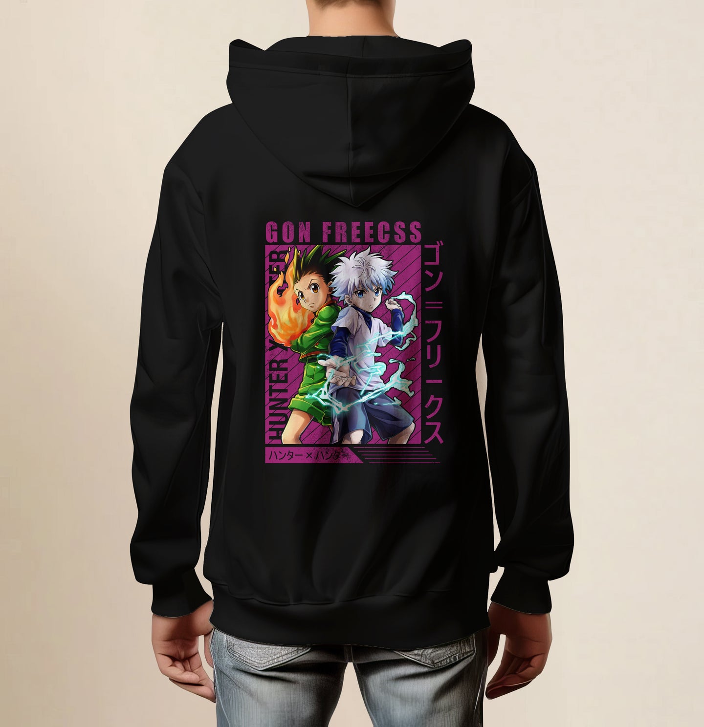 HUNTER X HUNTER - GON FREECSS AND KILLUA ZOLDYCK- HOODIE