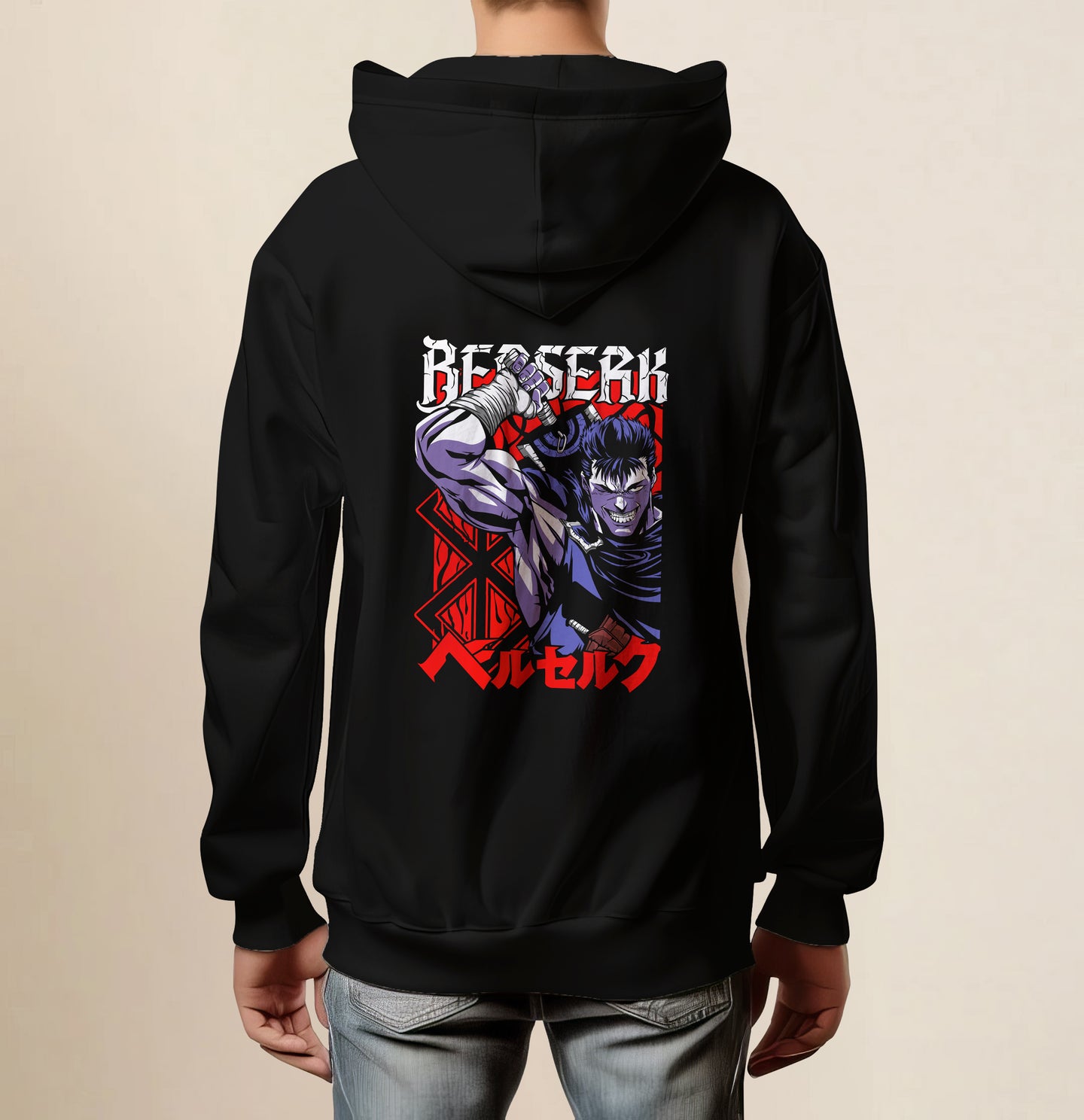 BERSERK - GUTS- HOODIE